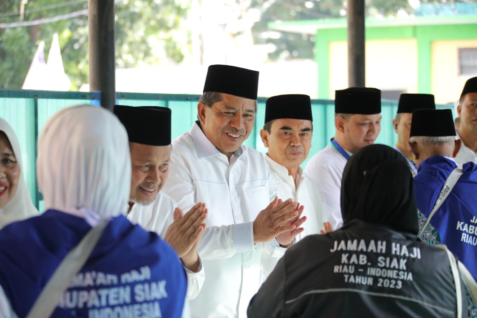 Jemaah Calon Haji kabupaten Siak Bertolak ke Madinah 