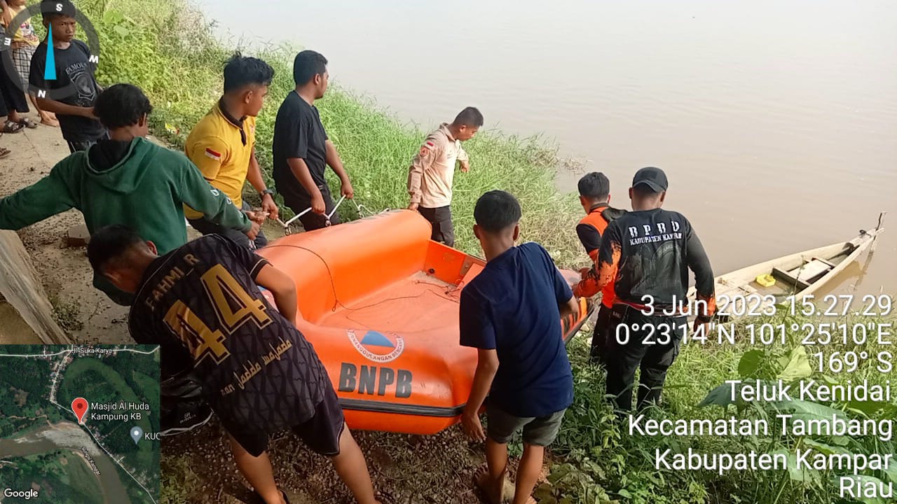 Mahasiswa Politeknik Caltex Riau Tenggelam di Sungai Kampar, Hingga Kini Belum Ditemukan