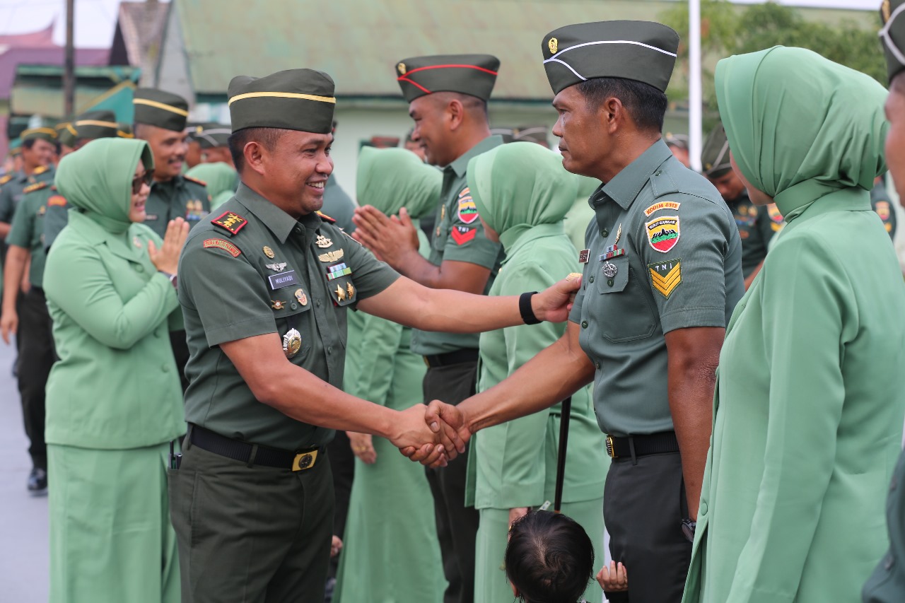 Korp Raport Kenaikan Pangkat Bintara dan Tamtama Kodim 0313/KPR Periode 1-10-2023 Tahun 2023