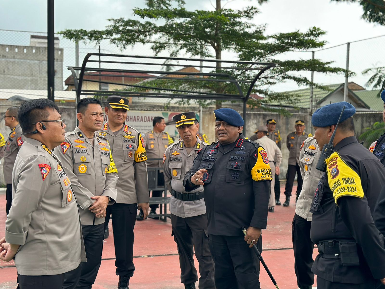 Siagakan Sisa Pasukan, Brimob Riau bentuk Power On Hand Kapolda