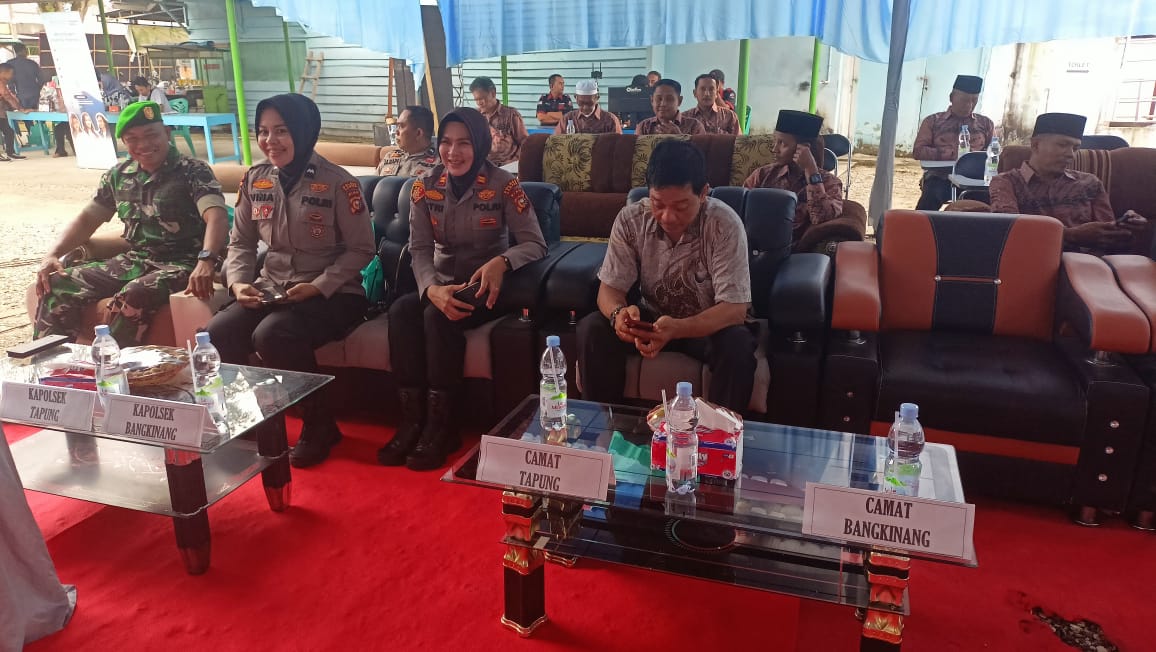 Danramil 01/Bkn di Wakili Pelda Sarajudin Hadiri RAT KUD Sawit Jaya Desa Suka Mulya