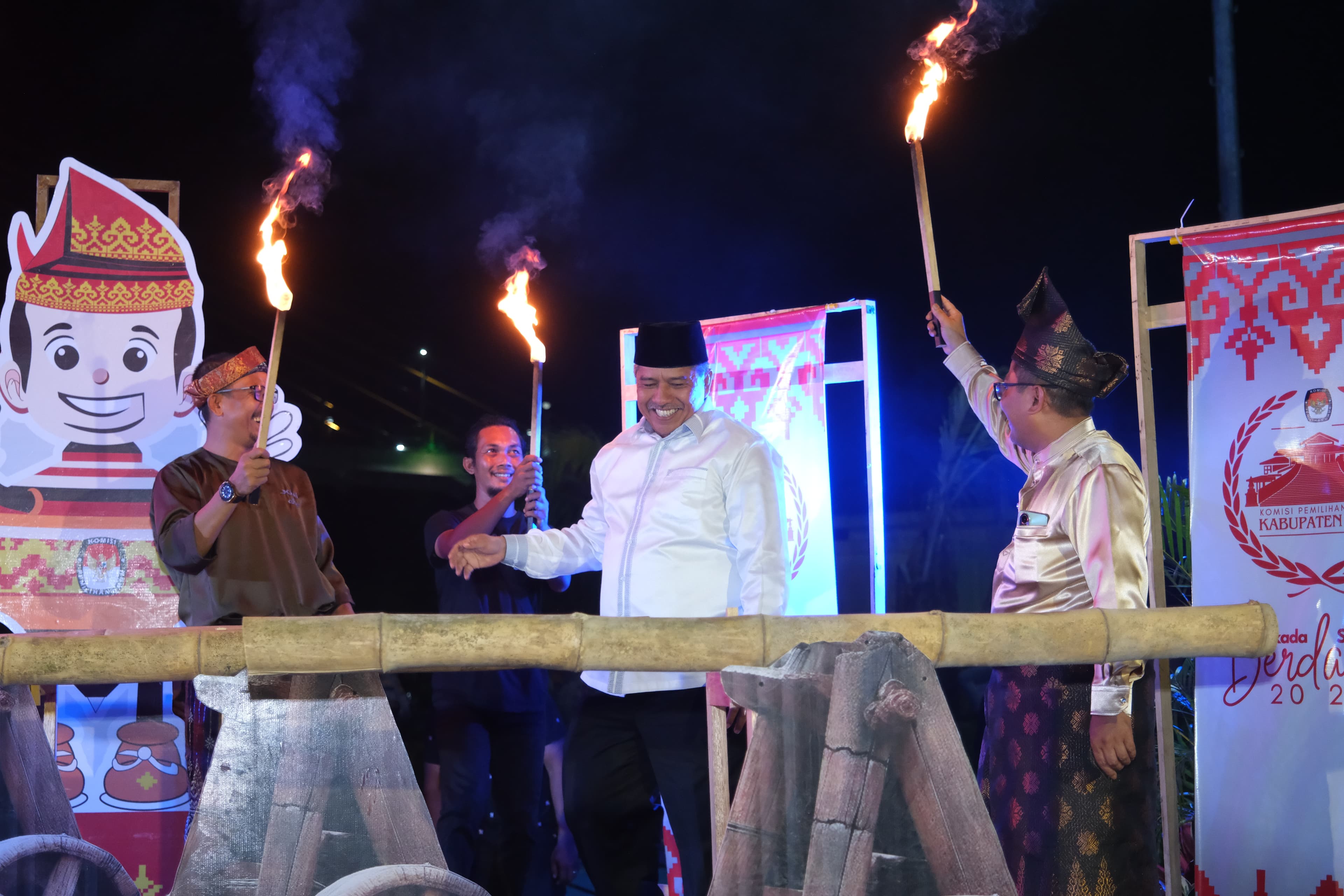 KPU Siak Resmi Luncurkan Tahapan dan Jadwal Pilkada 2024