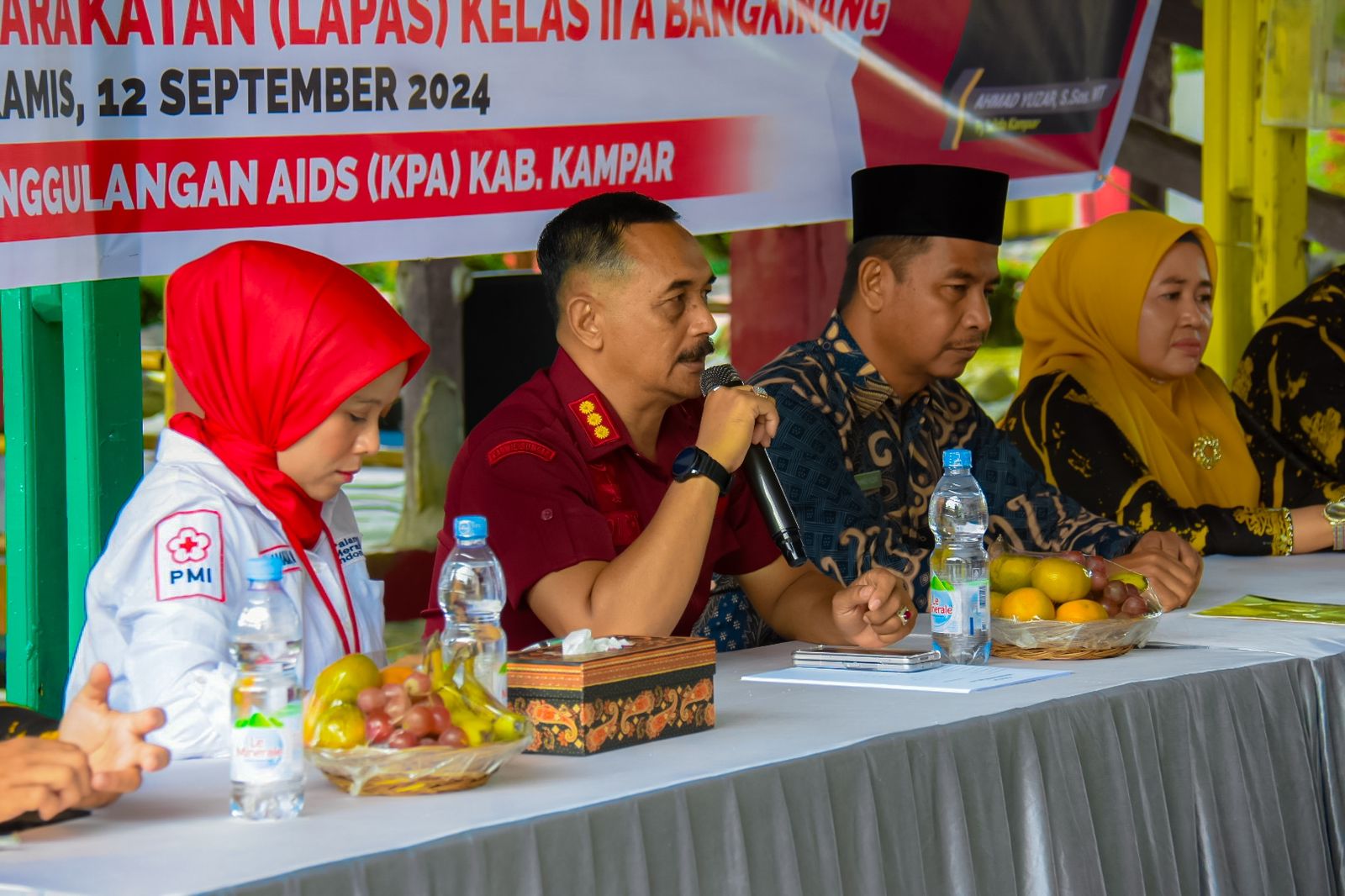 Pemkab Kampar Gelar Sosialisasi Pencegahan Penularan HIV/ AIDS di Lapas Bangkinang