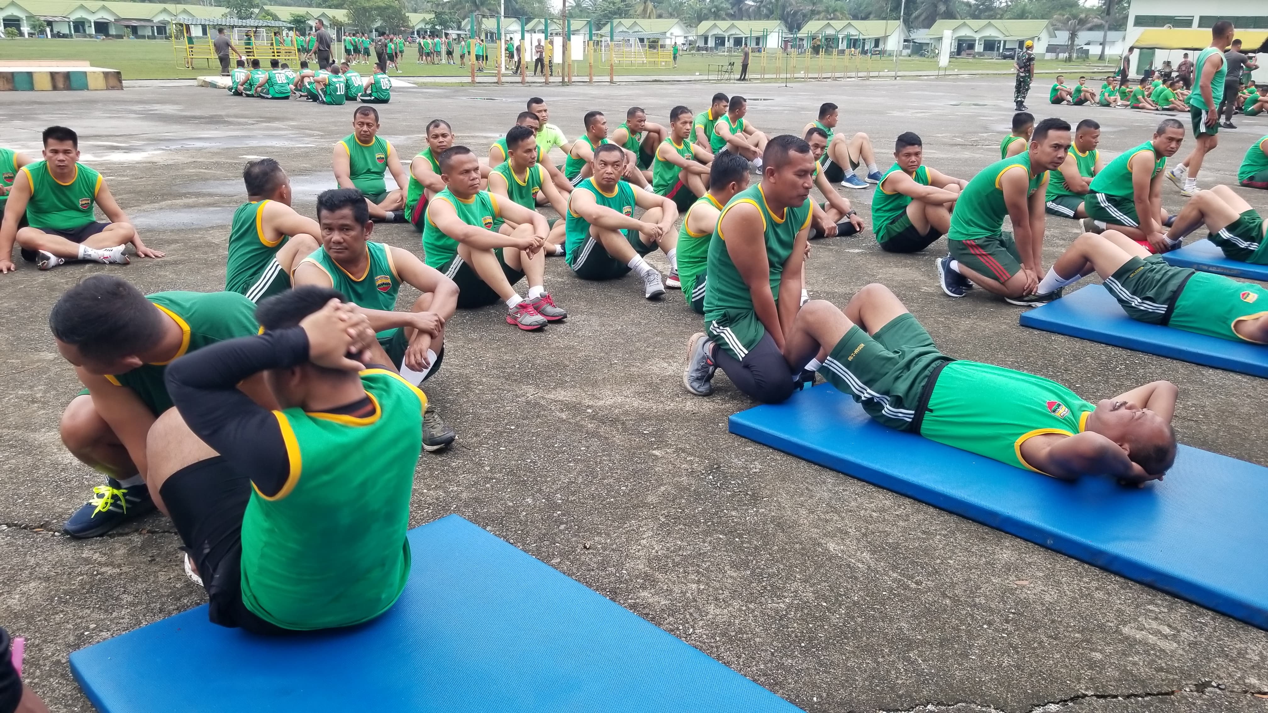 Kodim 0313/KPR Gelar Garjas Periodik dan Uji Kemampuan Prajurit Semester II Tahun 2024