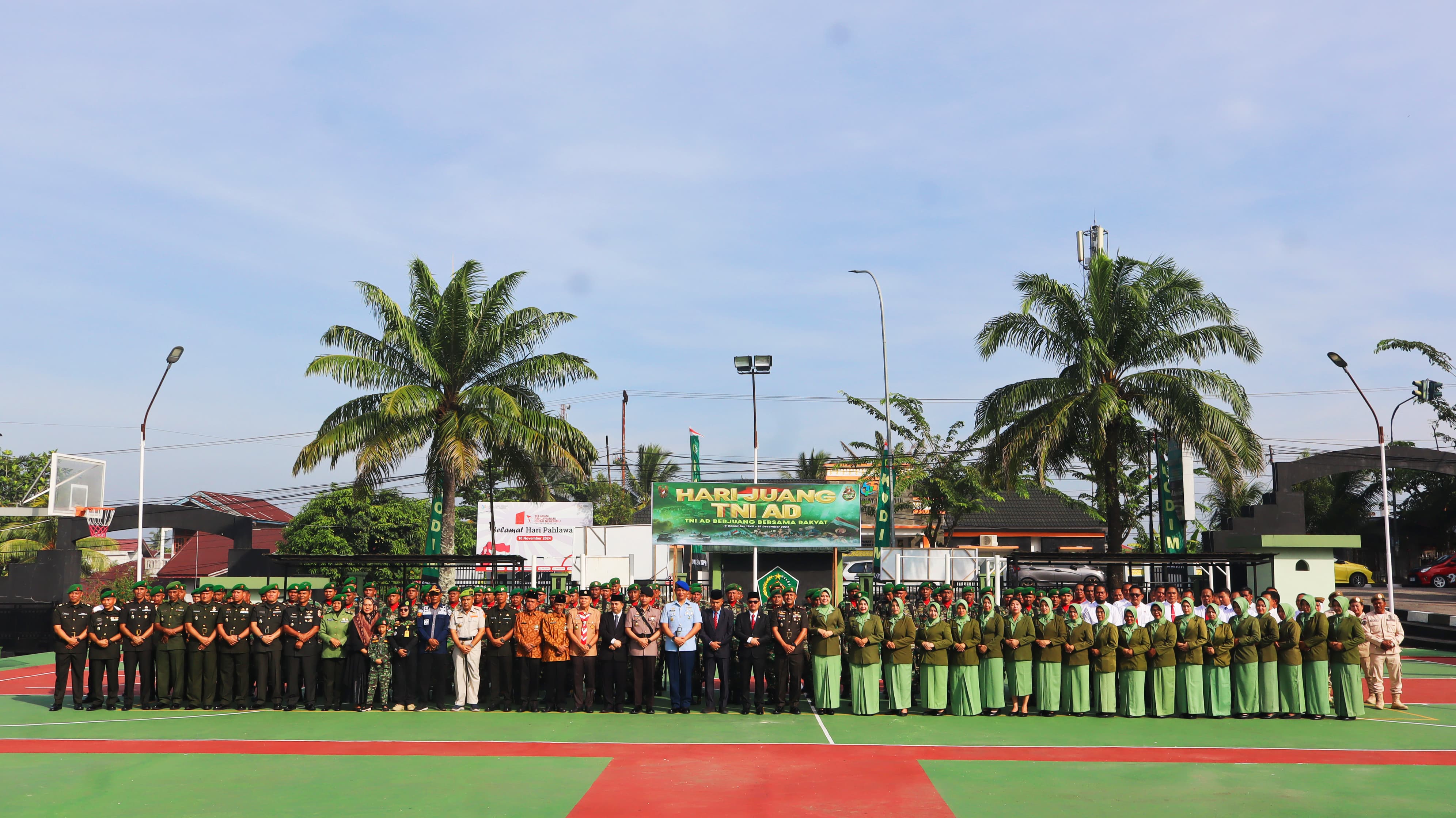 Kodim 0313/KPR Peringati Hari Juang Kartika, Ingat Sejarah, Dan Teguhkan Komitmen Berjuang Bersama 