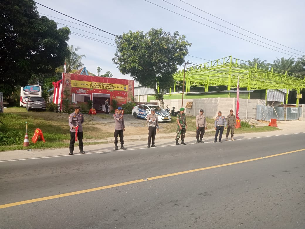 Menjelang Puncak Pergantian Tahun, Babinsa Langgam Bersama Tim Gabungan Laksanakan Patroli 