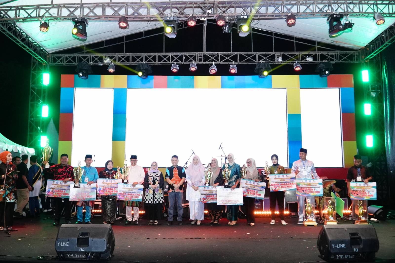 Pj Bupati Gelar Opening Ceremony Malam Puncak Hari Jadi Ke 75 Kabupaten Kampar