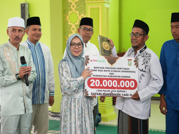 Safari di Deli Makmur, Wakil Bupati Dr Mishari Sampaikan Program Kampar dihati