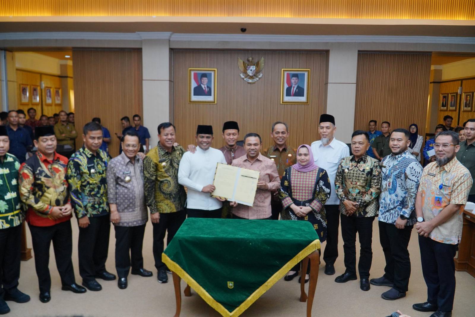 Bupati Kampar Hadiri Rapat Koordinasi Perencanaan Pembangunan Bersama Gubernur Riau 