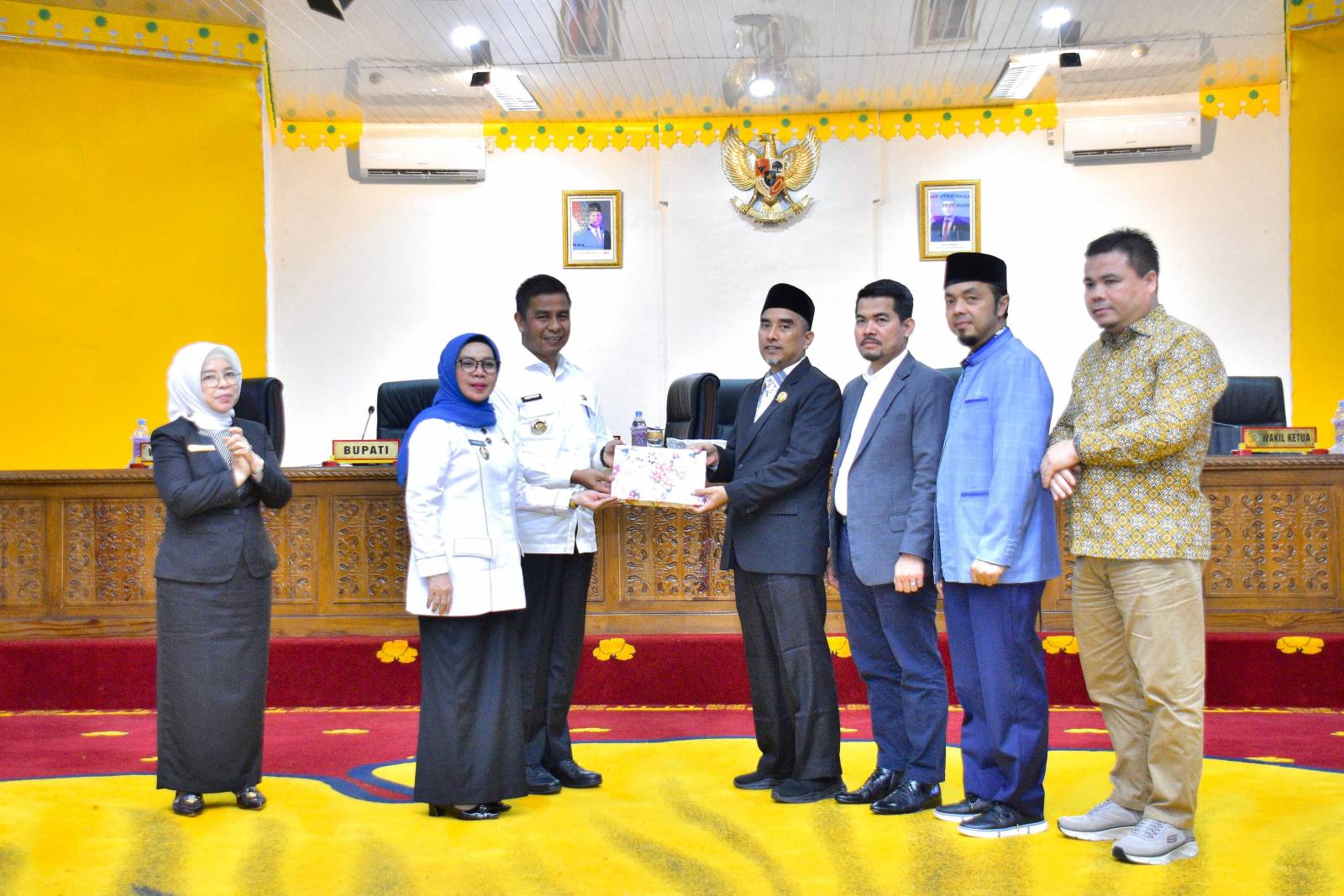 DPRD Kampar Gelar Rapat Paripurna Penyampaian LKPJ Tahun 2024