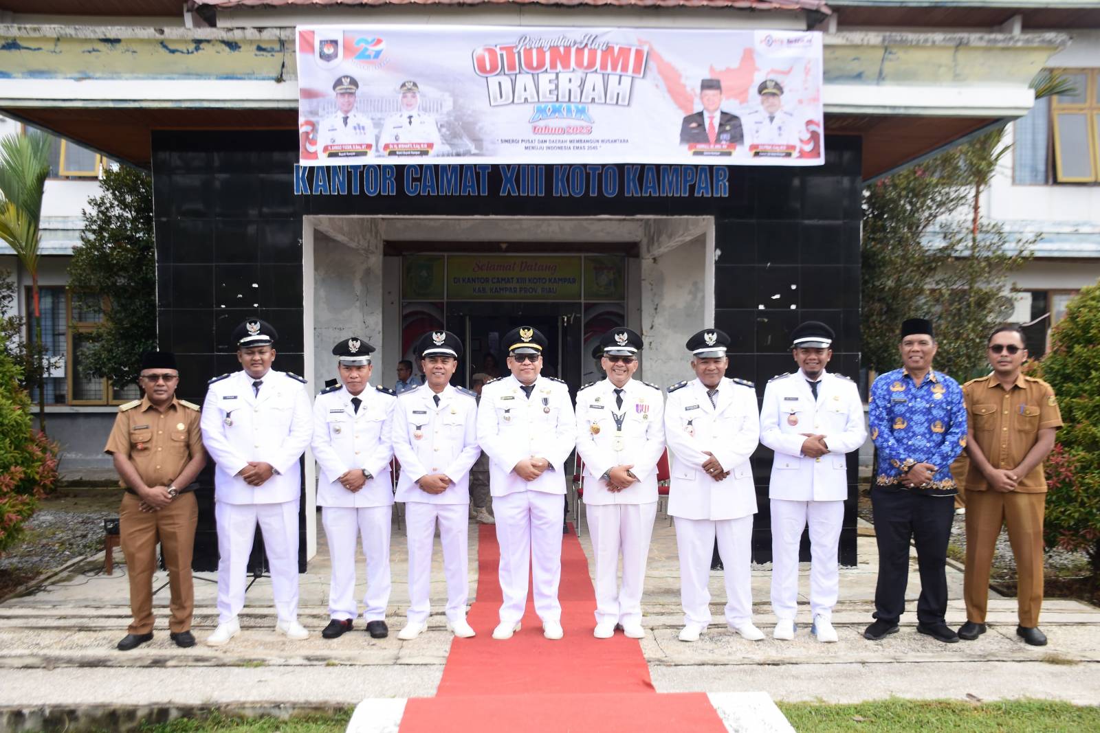Semangat Otonomi Daerah, Pemkab Kampar Gelar Upacara Peringatan HUT Otda Ke 29 