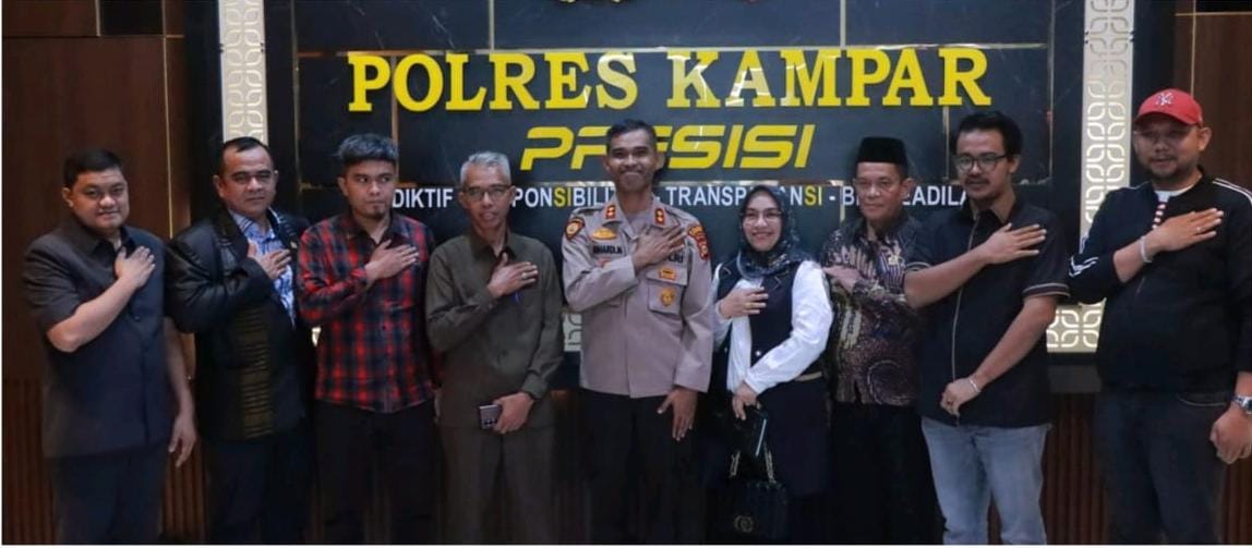 Komisi I DPRD Kampar Jalin Sinergi dengan Polres Kampar, Bentuk Tim Terpadu Atasi Konflik Agraria 