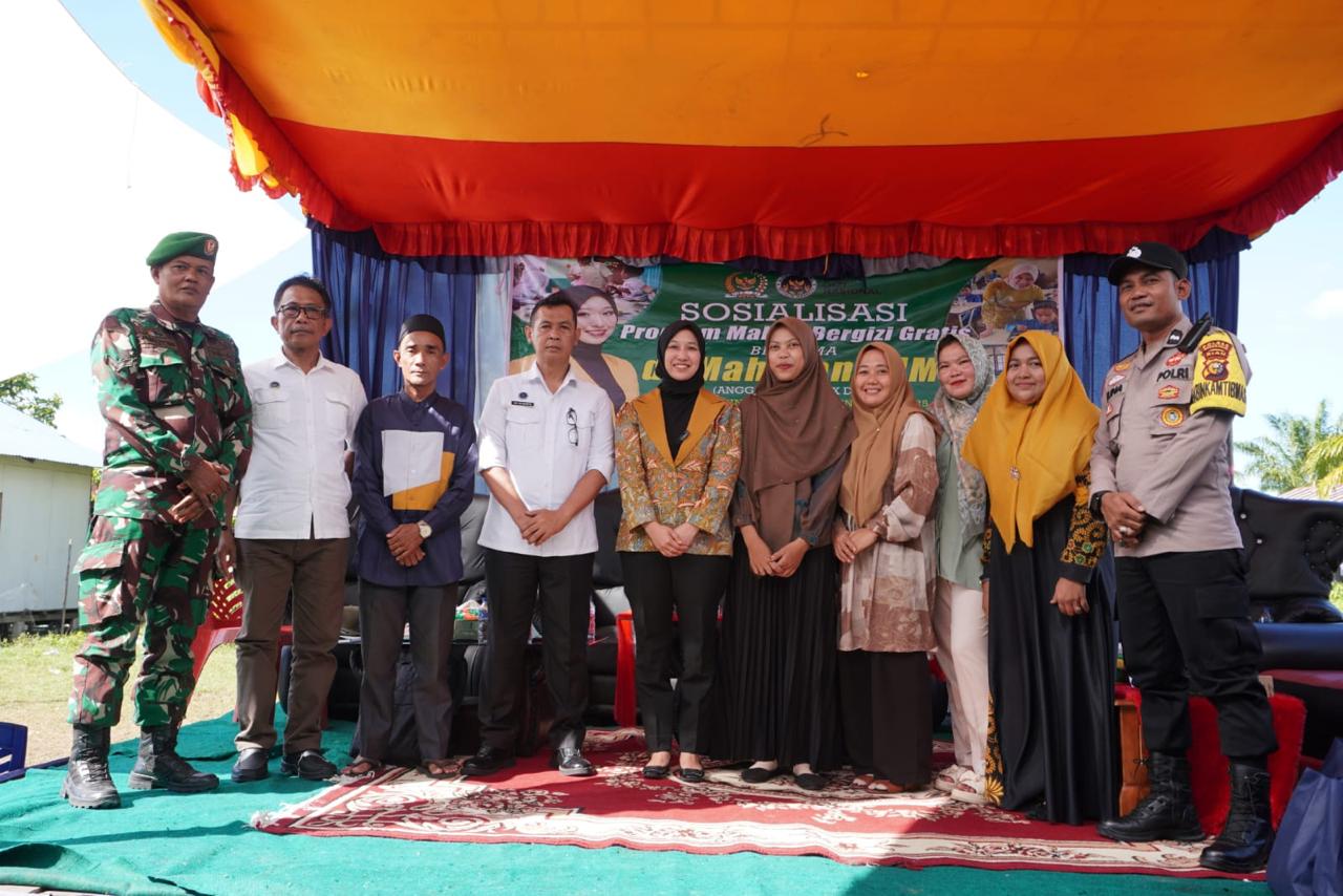 Dorong Pemenuhan Gizi Anak dan Ibu di Bagansiapiapi, DPR RI Bersama Mitra Kerja BGN Sosialisasi MBG