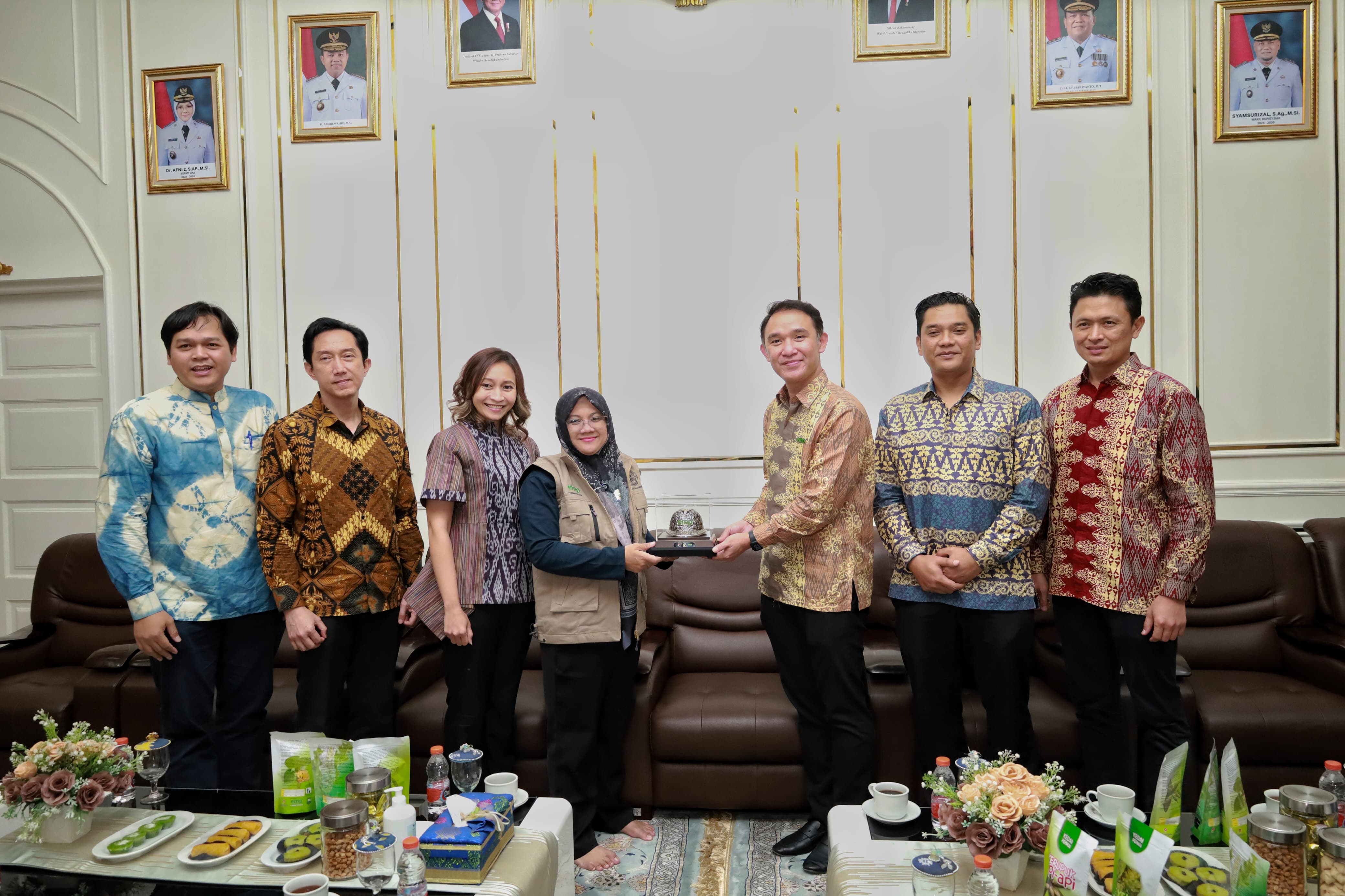 Bupati Siak Terima Kunjungan Direksi EMP, Bahas Peluang Gas Rumah Tangga dan Hilirisasi Migas