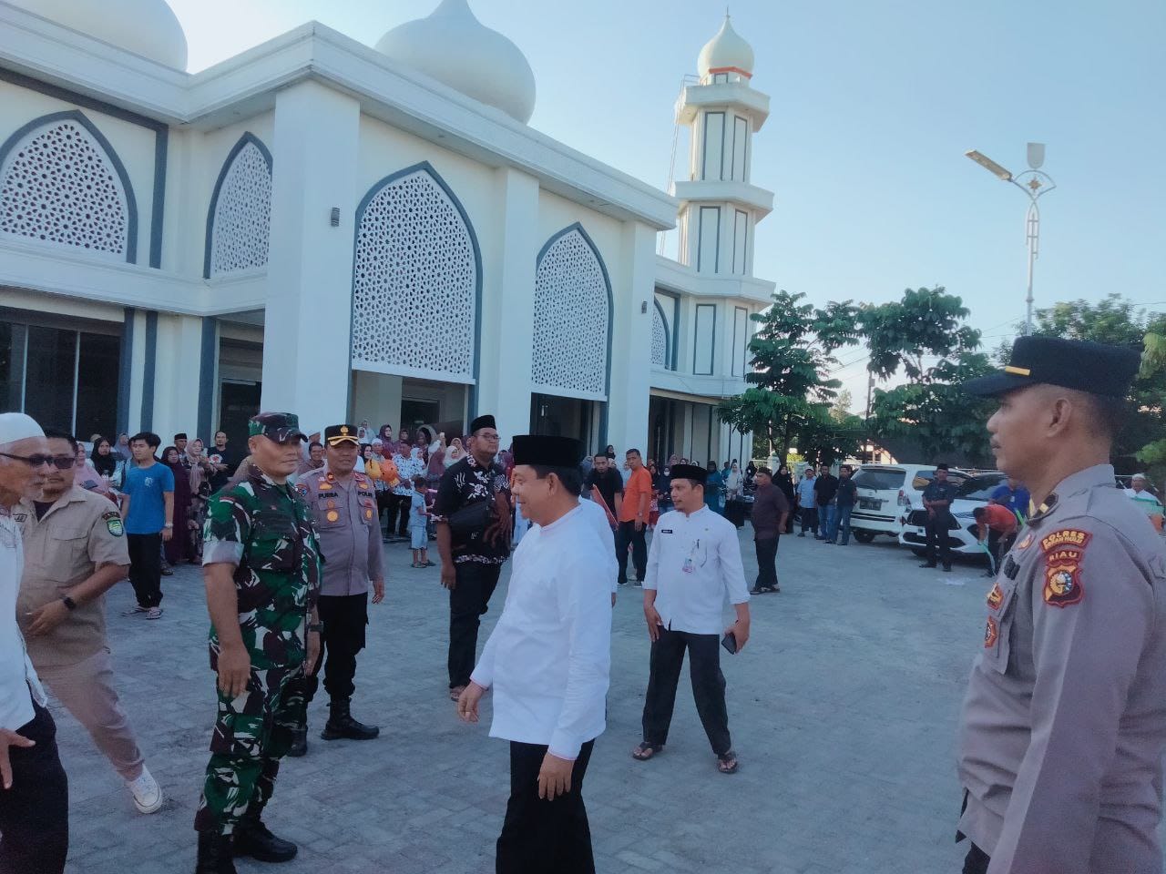 Penyambutan Kedatangan Jema'ah Haji di Masjid Raya Al Ikhsan