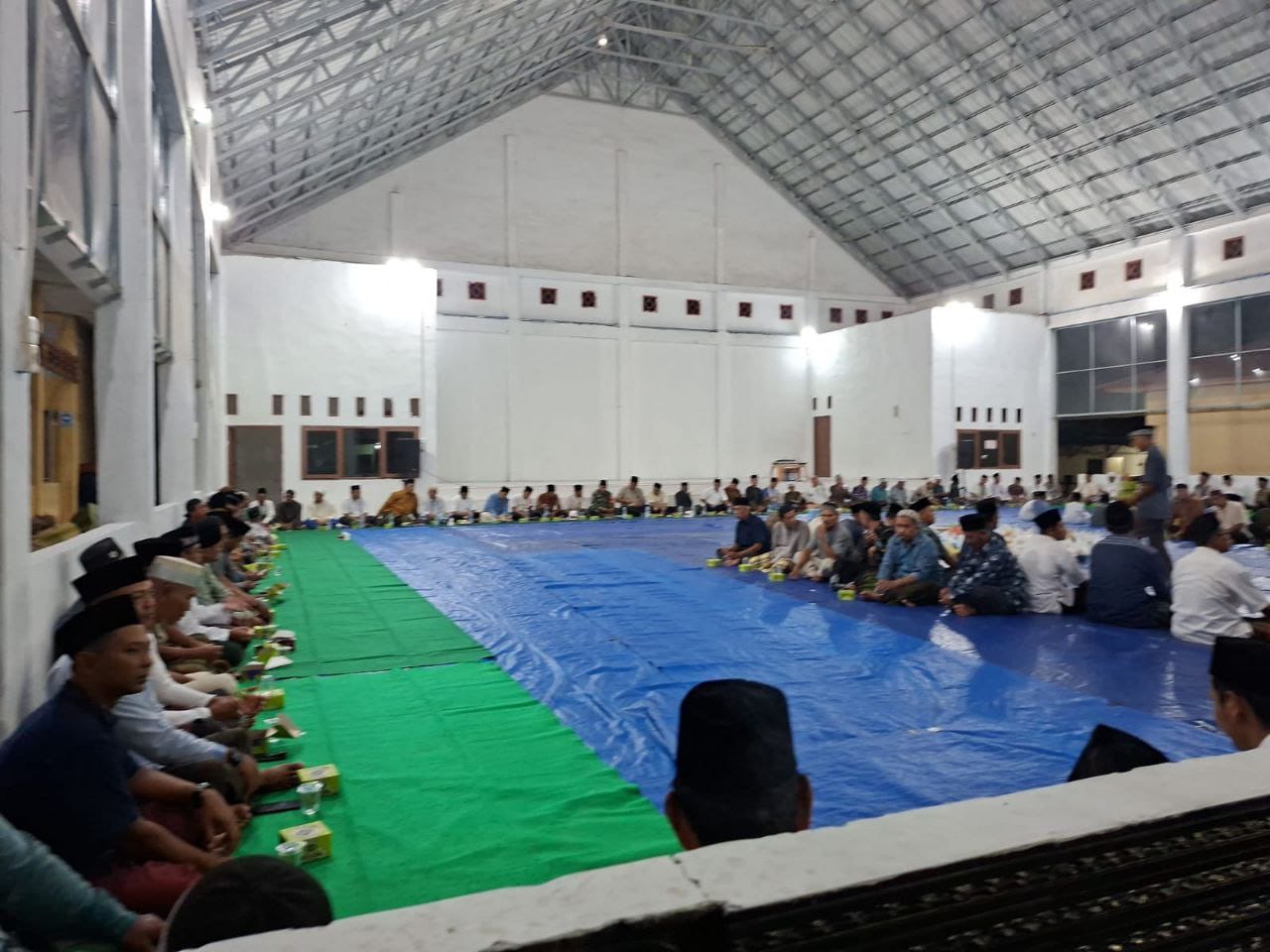 Momen Peringatan 1 Muharram 1447 H, Babinsa Koramil 16/Tapung Hadiri Doa Bersama di Desa Binaan