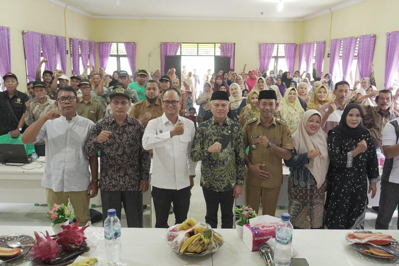 BGN Sosialisasi Program Makan Bergizi Gratis di Desa Indrapura Tapung
