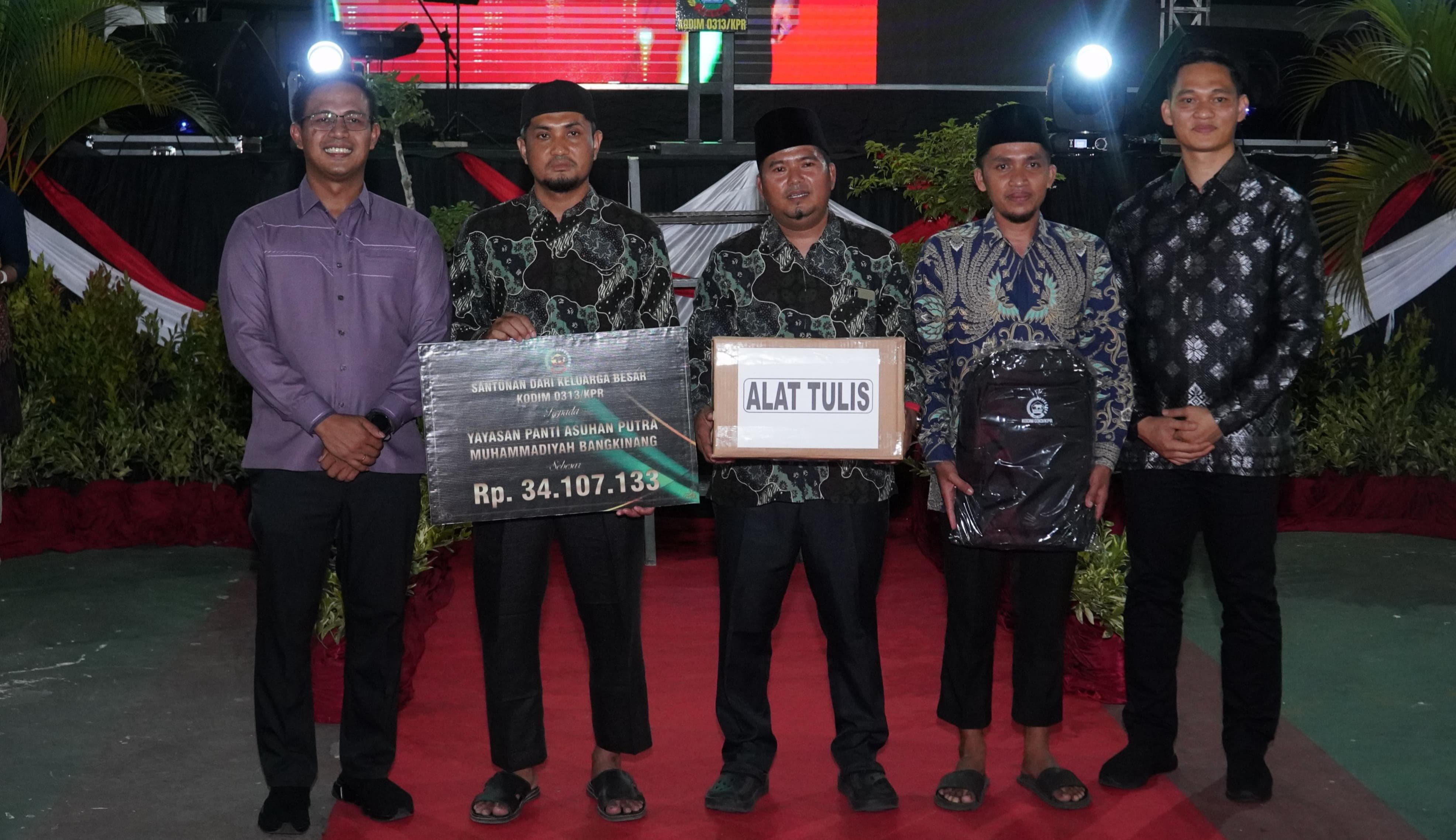 Penuh Haru Dan Suka cita Lepas Sambut Dandim 0313/KPR
