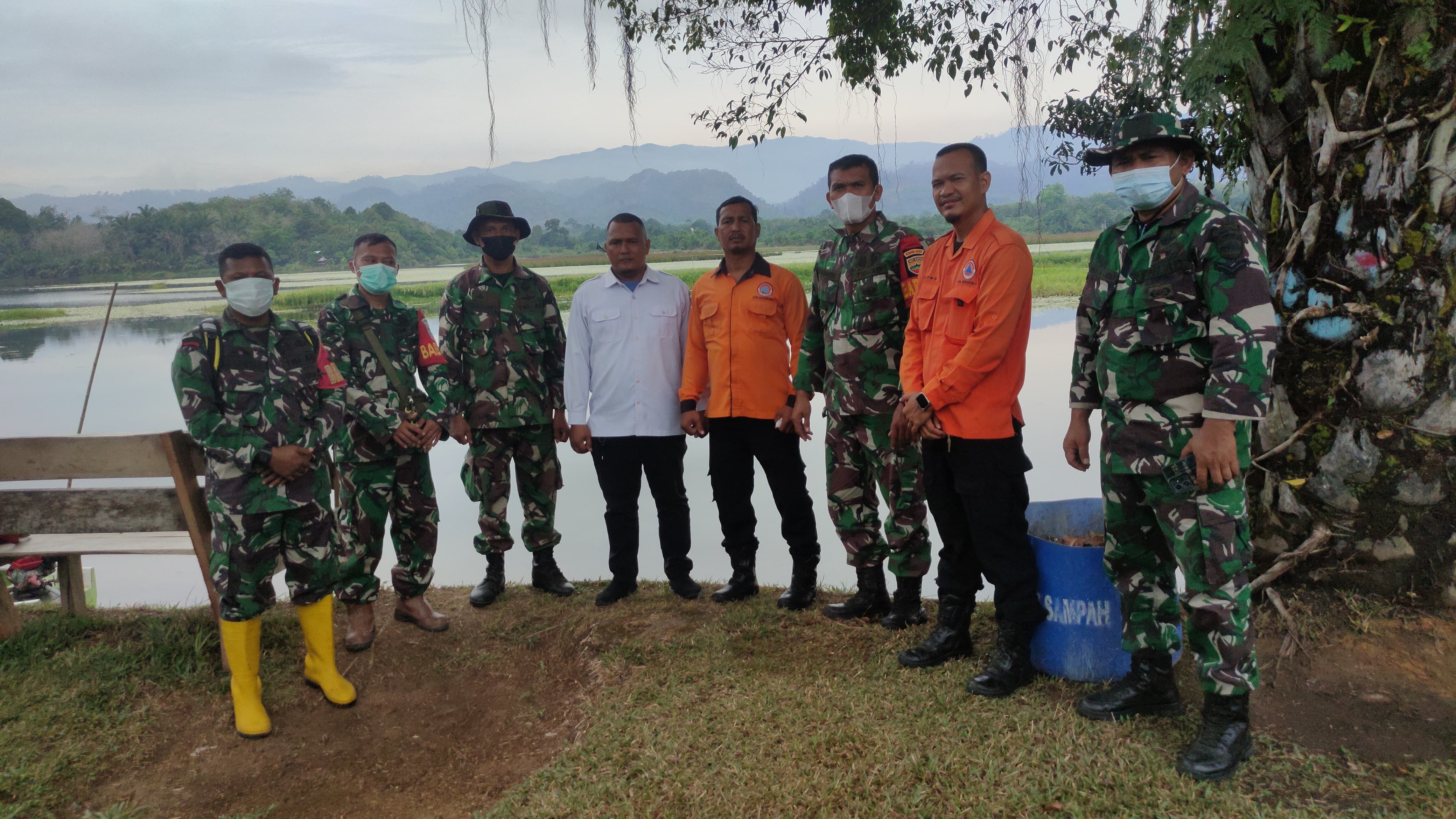 Hujan Turun di Kabupaten Rokan Hulu Tadi Malam, Beri Harapan Padamkan Karhutla