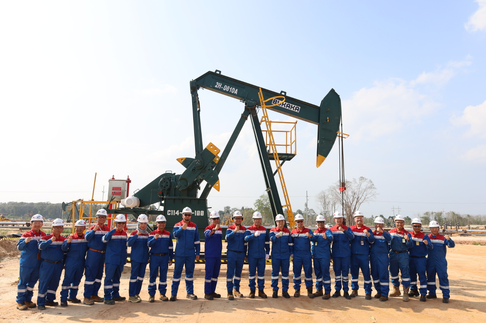 Pastikan Keandalan Operasi, Dirut Pertamina Simon Aloysius Mantiri Kunjungi Zona Rokan  