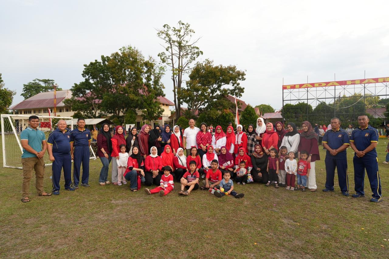 Penuh Tawa dan Semangat Brimob Polda Riau Meriahkan HUT RI Ke - 80