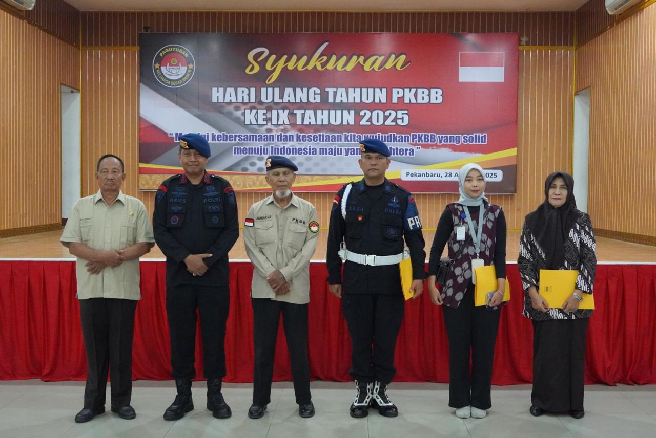 HUT PKBB ke - 9, Dansat Brimob Riau : jaga persatuan dan kesatuan serta kekompakan