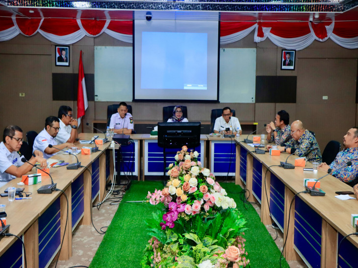 Gesa Pembangunan Jembatan, Wakil Bupati Kampar Pimpin Rapat Pembebasan Lahan bersama BPJN 