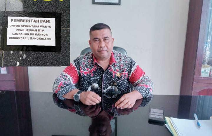 Warga Kesulitan Buat KTP, Ini Harapan Camat Begab Kepada Kadisdukcapil Kampar
