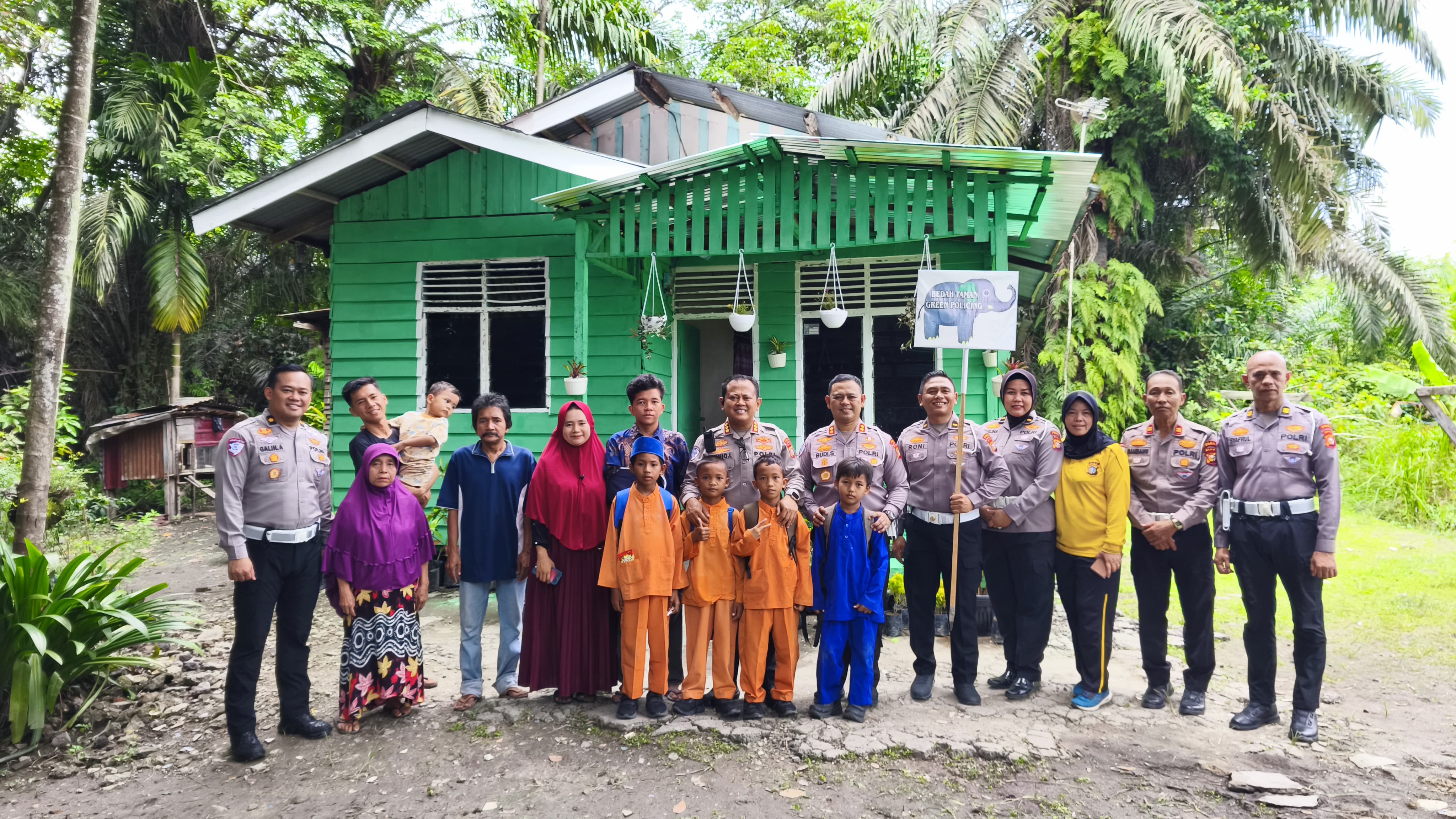 Ditlantas Polda Riau Hadirkan Harapan Baru bagi Korban Laka Lantas Melalui Program Green Policing
