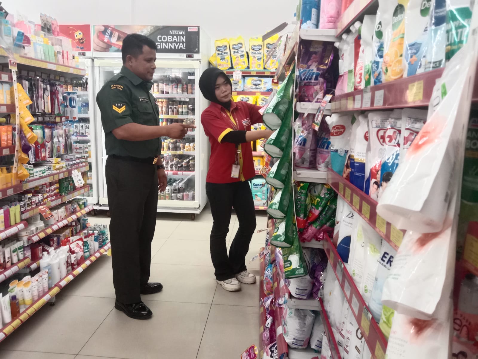 Babinsa Patroli Di Seputaran Wilayah Atau Desa Binaan, untuk Mencegah Tidakan Kejahatan