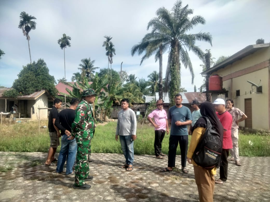 Peduli Generasi Muda, Babinsa Koramil 14/Kepenuhan Berikan Sosialisasi Bahaya Narkoba