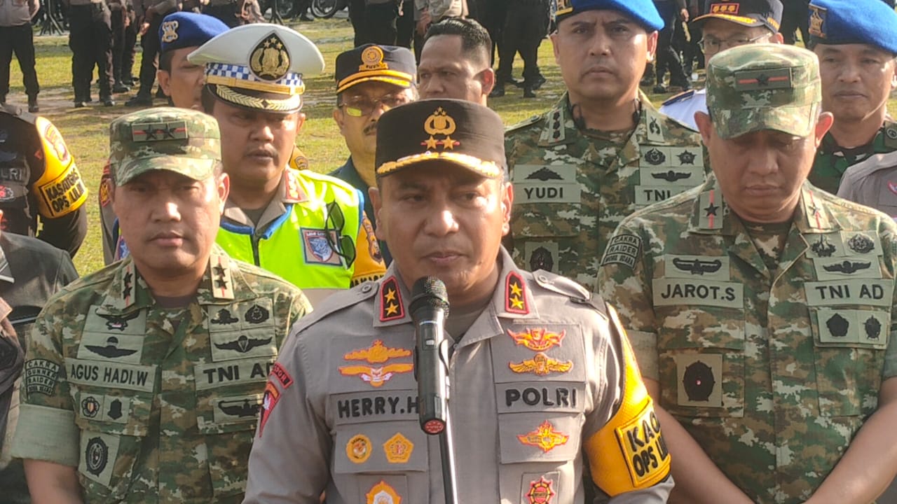 Polda Riau Kerahkan Ribuan Personel Amankan Natal dan Tahun Baru
