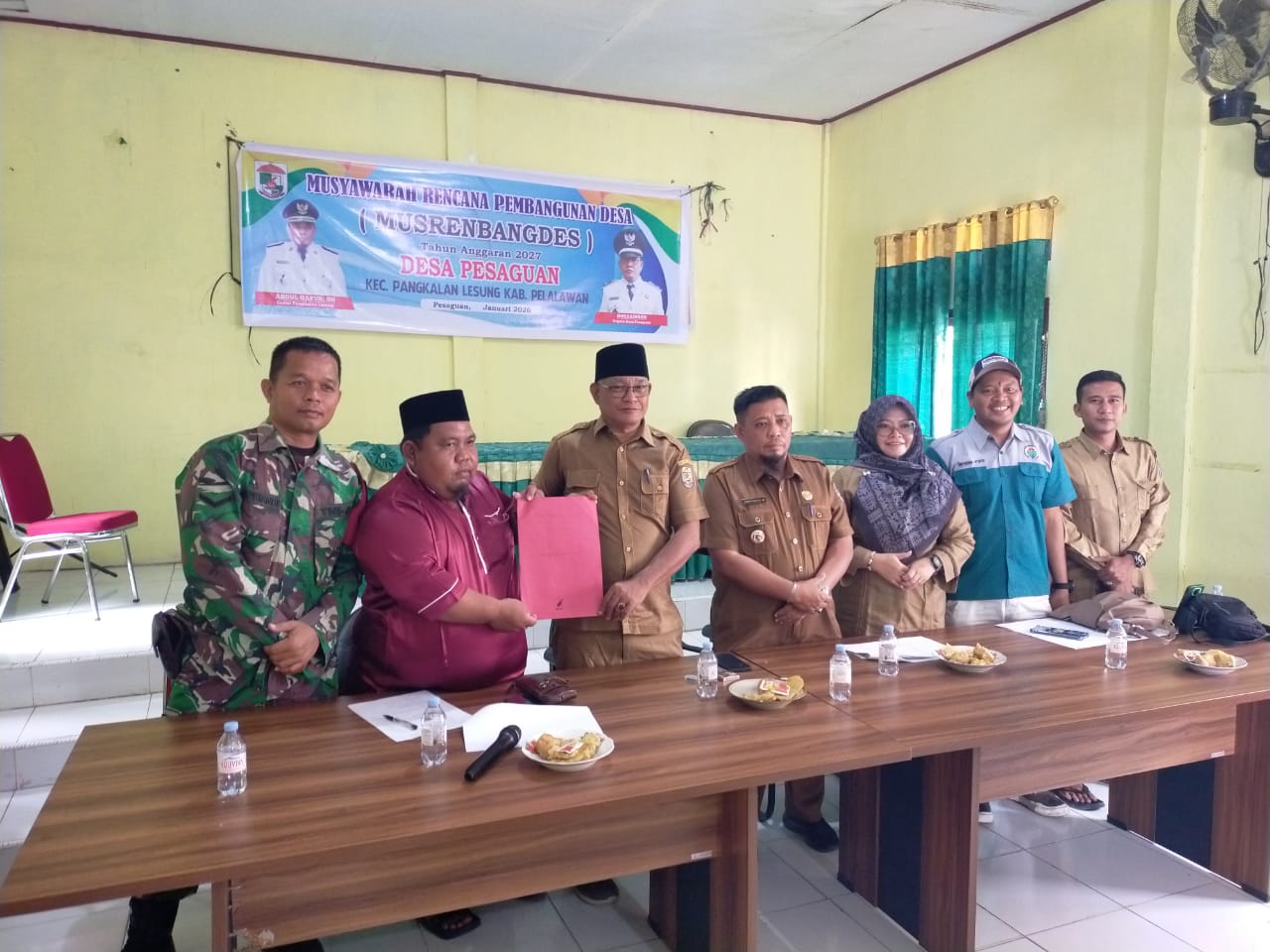 Babinsa Serda Yupriandi Hadiri Musrenbangdes Tahun Anggaran 2026