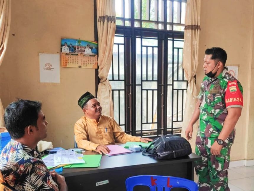 Serda Jefrijal, Komsos Ini Menjadi Salah Satu Bentuk Pendekatan Babinsa TNI AD