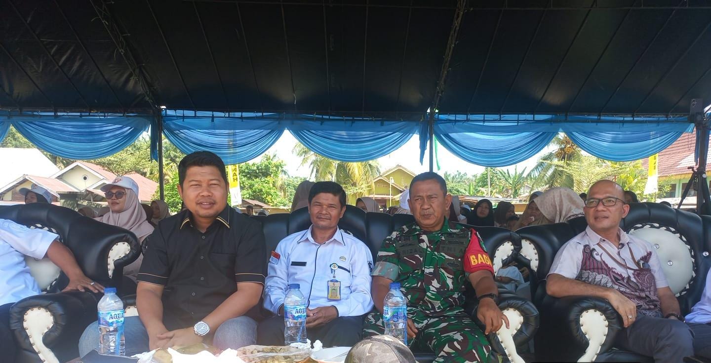 Babinsa Serda Efrizal Hadiri Musyawarah Desa Pertanggungjawaban Tahunan TA 2025