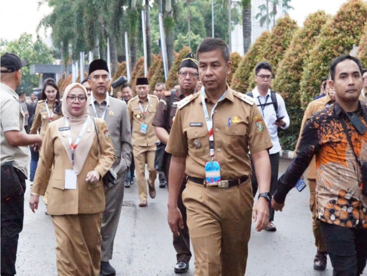 Bersinergi Membangun Daerah, Bupati dan Wakil Bupati Kampar Hadiri Rakornas Pemerintah Pusat Daerah 
