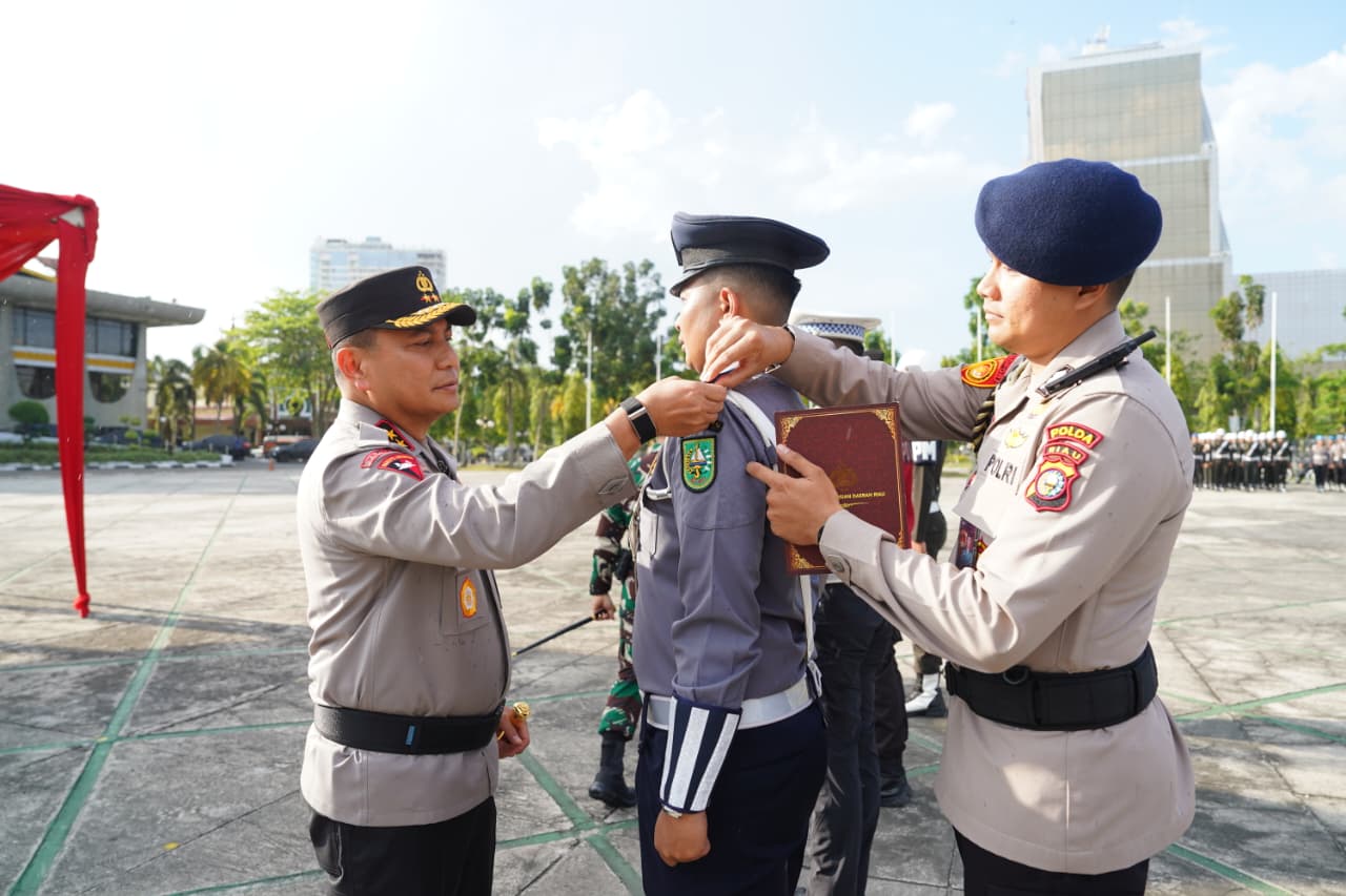 Polda Riau Gelar Apel Pasukan Operasi Ketupat Lancang Kuning 2026, 3.815 Personel Disiagakan