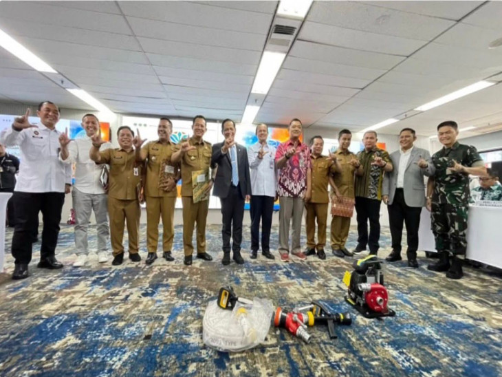 Hadiri Rakor Nasional, Bupati Kampar Siap Perkuat Pencegahan Karhutla 2026