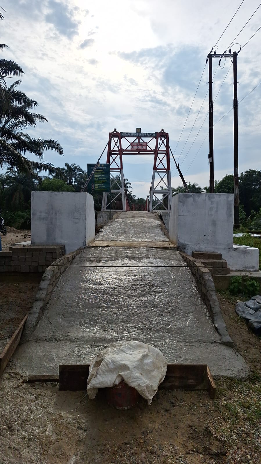 Hanya Tersisa Tahap Finishing, Pembangunan Jembatan Garuda Tembus Progres 96,8%