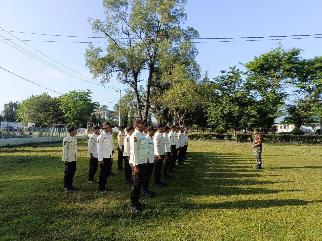 Serka Dedy Junianto, Latihan PBB ini agar Personel dalam Pelaksanaan Tugasnya tetap Disiplin