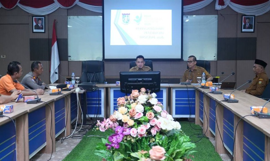 Pemkab Kampar Tekankan Kolaborasi, Gelar Rapat Persiapan Hardiknas 2026 