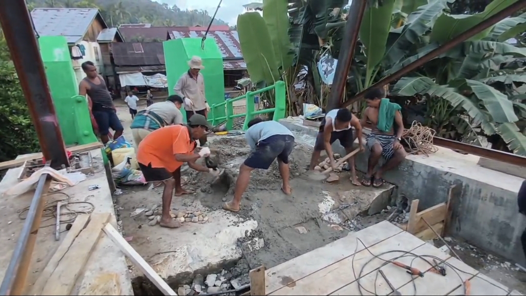 Satu Komando Bersama Rakyat, Satgas Kodim 0313/KPR Apresiasi Antusiasme Warga Gajah Bertalut