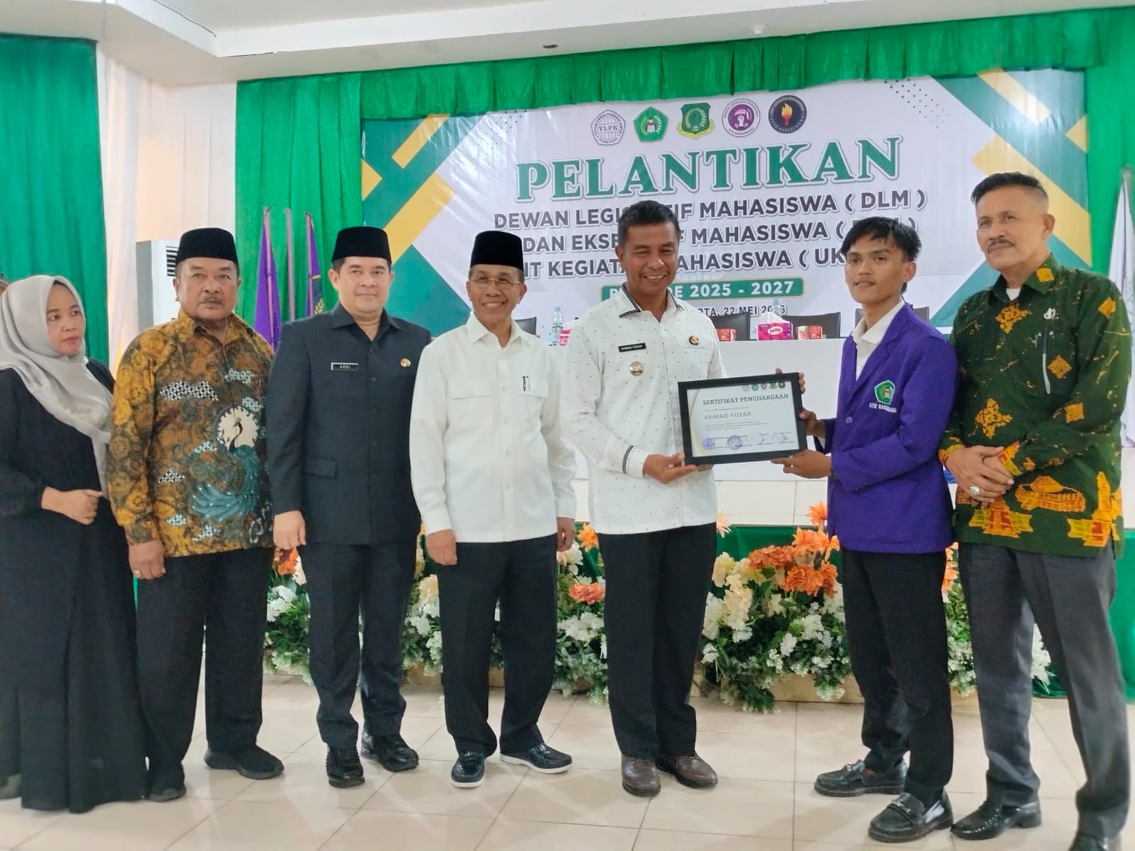 Dihadapan Bupati Kampar, Pj Sekda dan Ketua STIE Bangkinang, ORMAWA Siap Bermitra dengan Kampus