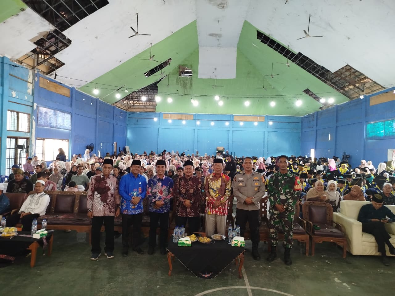 Babinsa Koramil 05/KK Hadiri Wisuda Akbar MDTA se-Kecamatan Kampar Kiri Angkatan ke-VIII