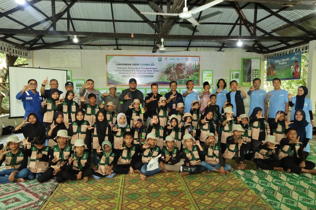 Peringati Hari Lingkungan Hidup Sedunia, Sekolah Alam Bakau di Siak Cetak Generasi Penjaga Pesisir