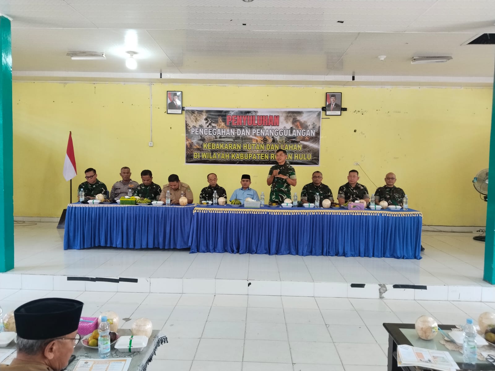 Tingkatkan Kesiapsiagaan dan Edukasi Masyarakat, Tim Penyuluh Mabes TNI Gelar Penyuluhan Karhutla 