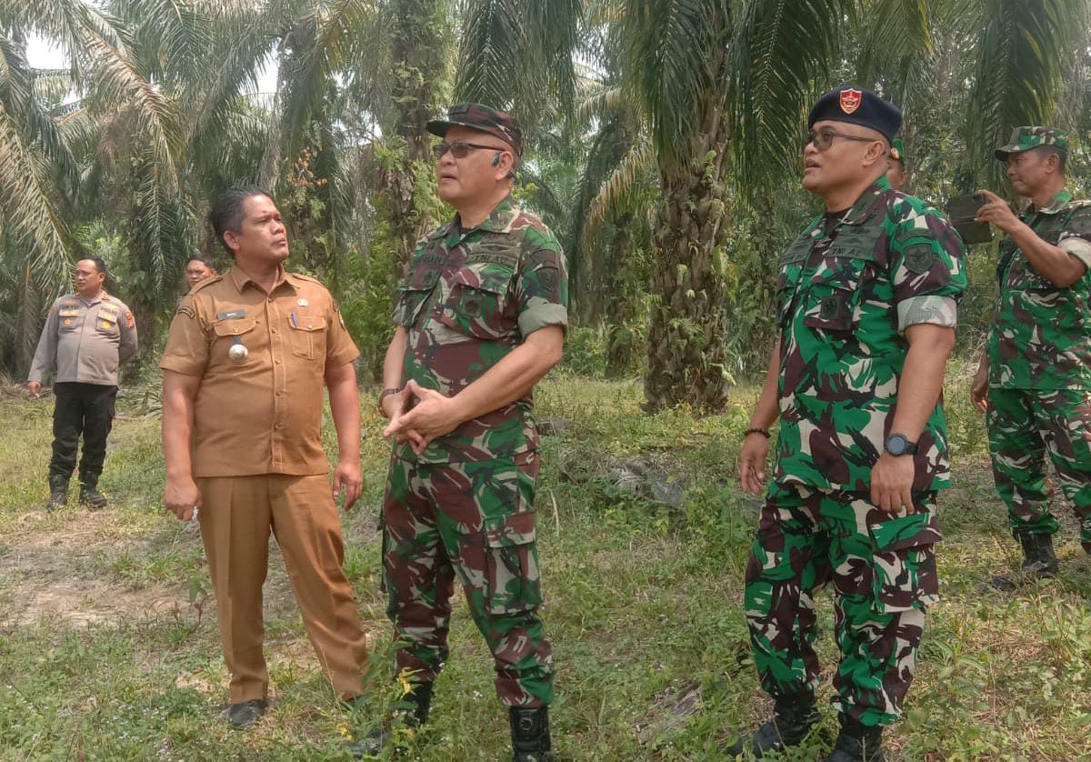 Dorong Metode Pertanian Ramah Lingkungan, Tim Penyuluh Mabes TNI Tinjau Pembukaan Lahan Tanpa Dibaka