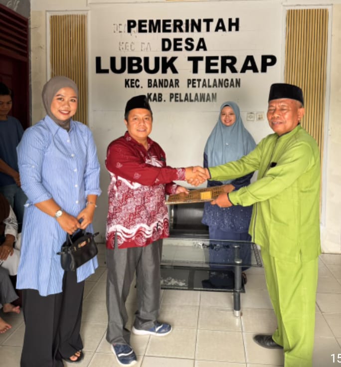 Riyan Ade Putra, Resmi Mendaftar Calon Kepala Desa Lubuk Terap
