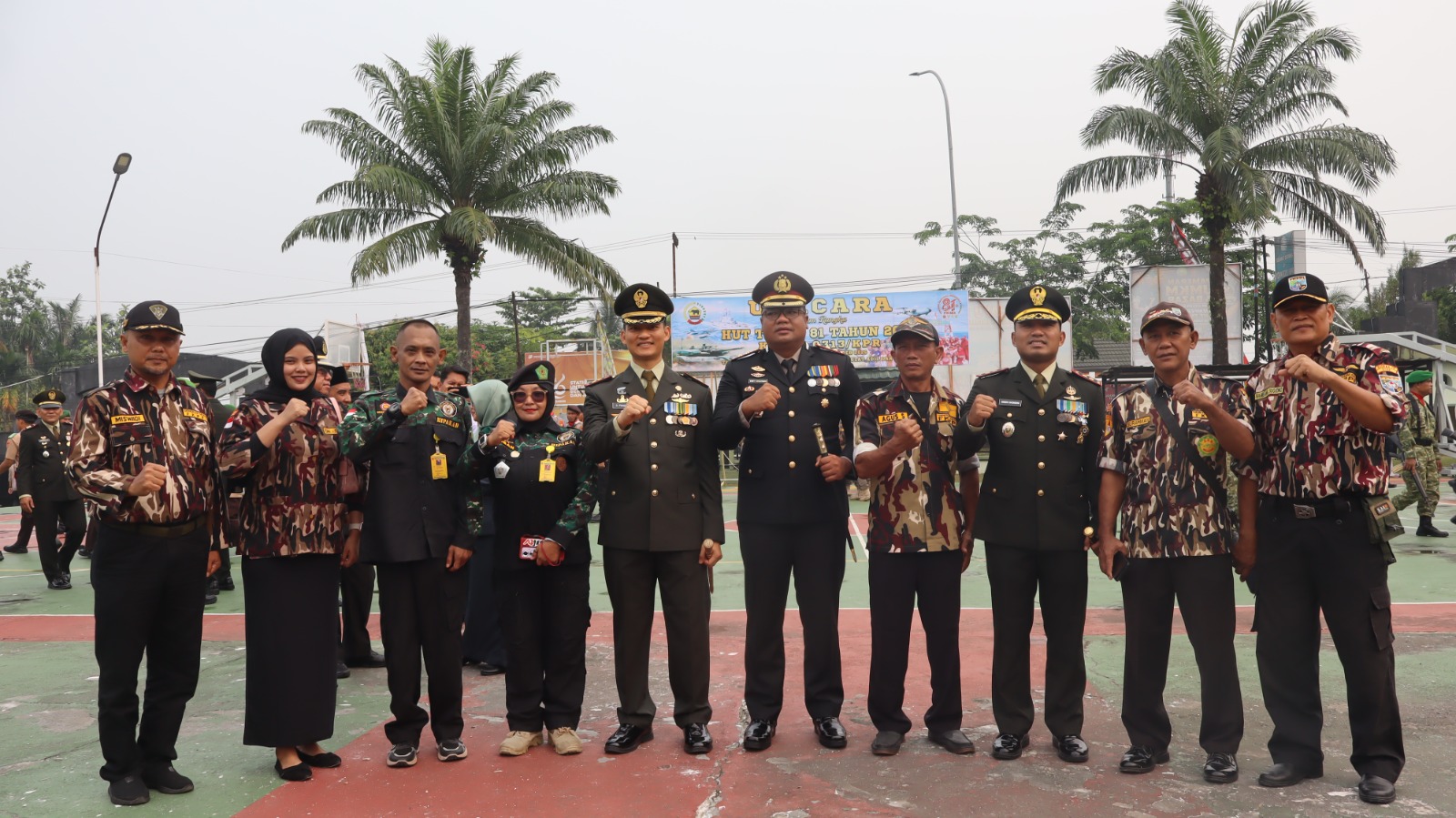 Kemanunggalan Bersama Rakyat, Kodim 0313/KPR Gelar Upacara Peringatan HUT ke-81 TNI Tahun 2026