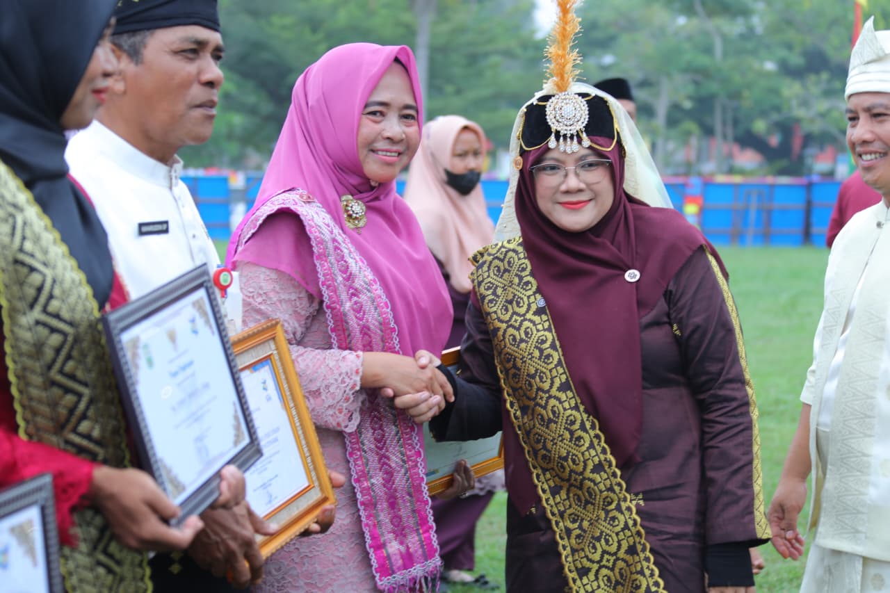 Bupati Afni Pimpin Upacara HUT Siak, Sampaikan Pesan Kesetiaan dan Keadilan